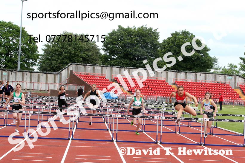 Hurdles, 2021 Northumberland, Durham and Cleveland Schools. Photo: David T. Hewitson/Sports for All Pics